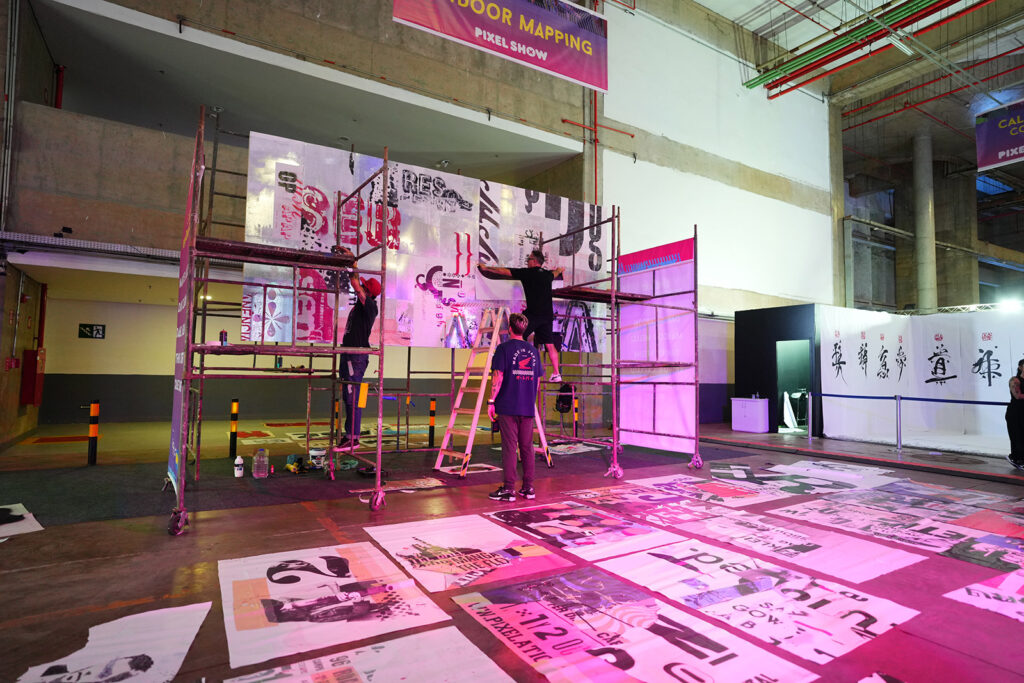 Pixel Show BSB - Performance de artes gráficas