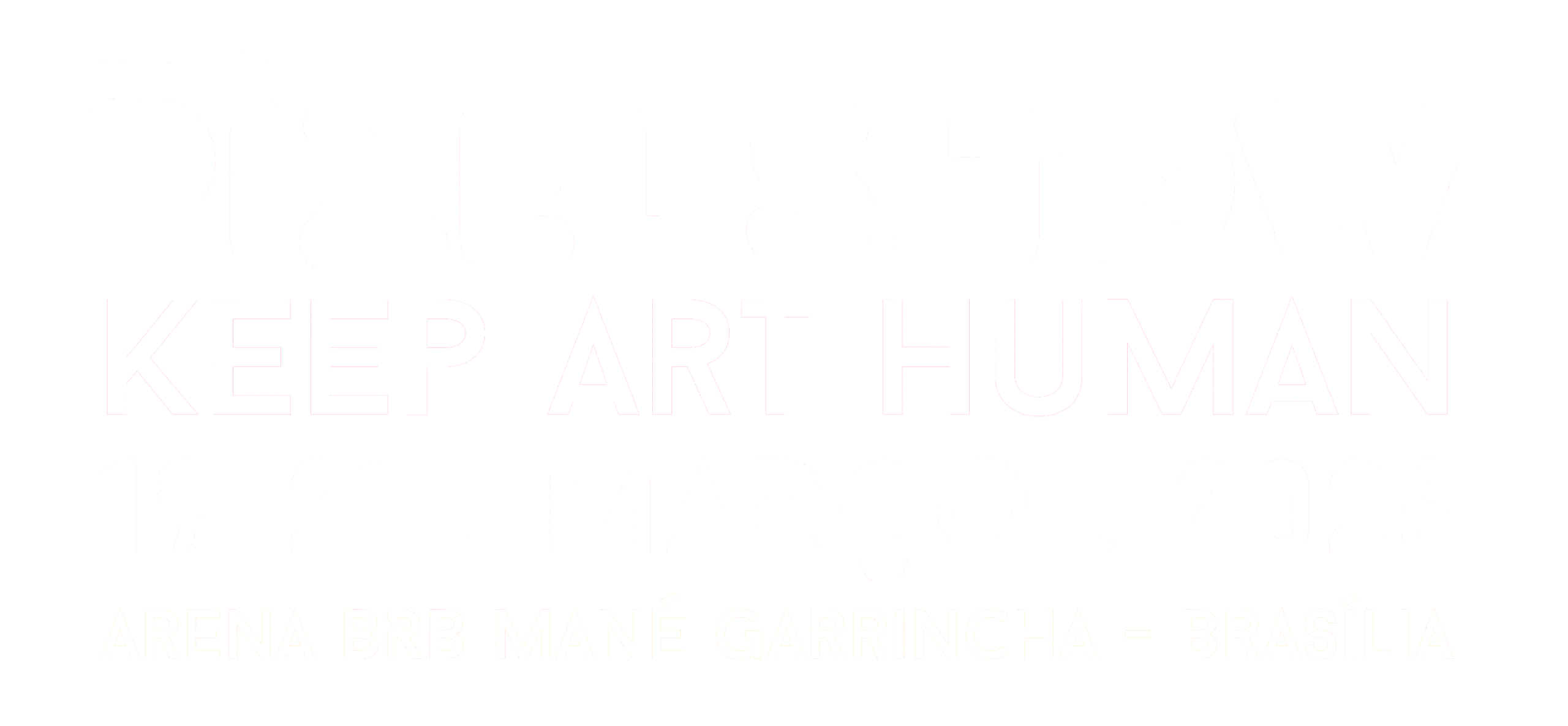 Banner do evento Pixel Show, 21ª edição, com o tema ‘Keep Art Human’. Acontece de 19 a 21 de março de 2026, na Arena BRB Mané Garrincha, em Brasília.